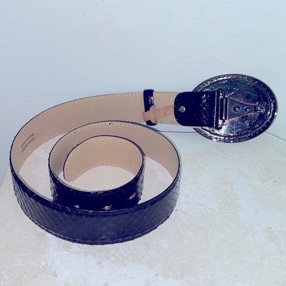 Batte il Cuore Python ๐ Skin belt stones/crystals buckle made in Italy ๐ฎ๐นโ - Picture 5 of 5